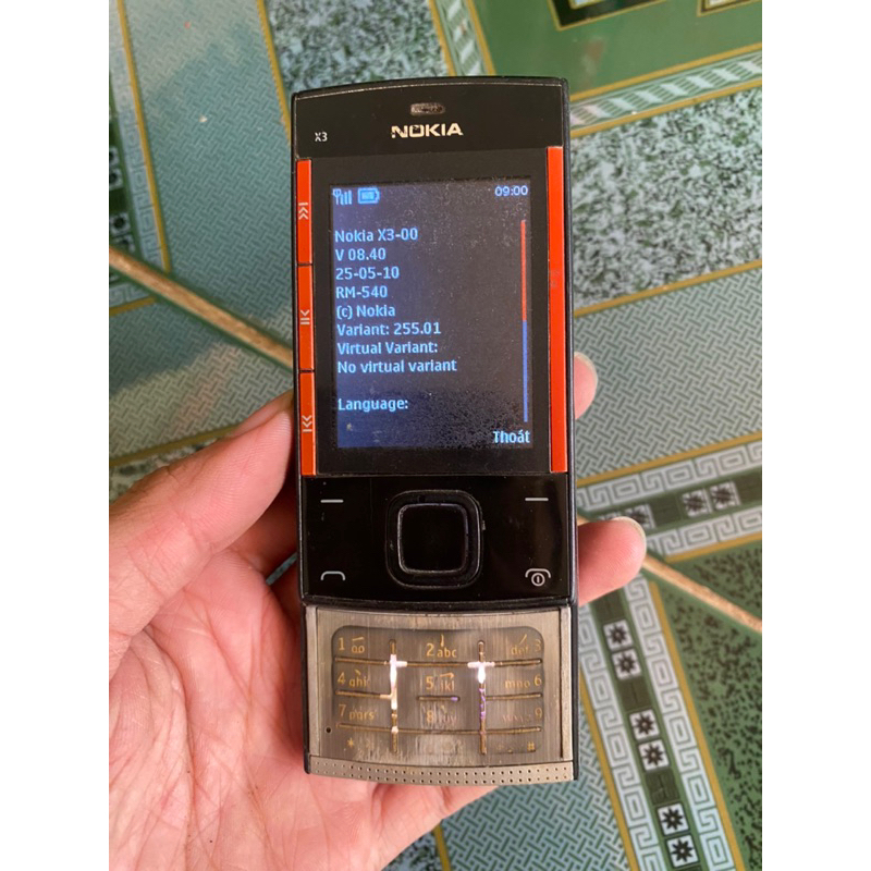 Xác điện thoại Nokia X3 00 zin imei