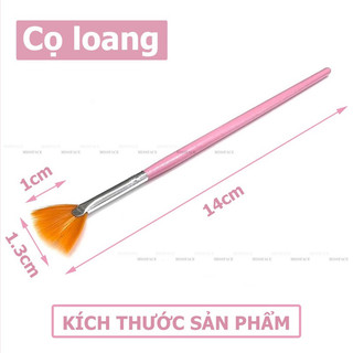 Cọ loang thưa làm móng