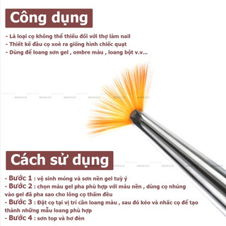 Cọ loang thưa làm móng