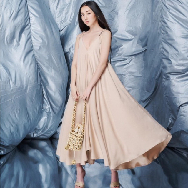 Oceana London - Đầm xuông 2 dây Anika Dress