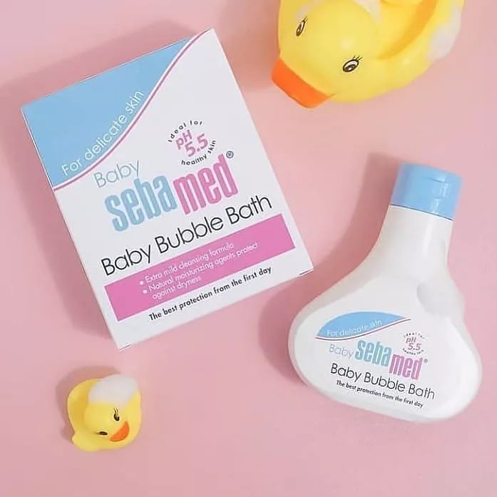Sữa tắm dịu nhẹ toàn thân Sebamed Baby Bubble Bath pH5.5