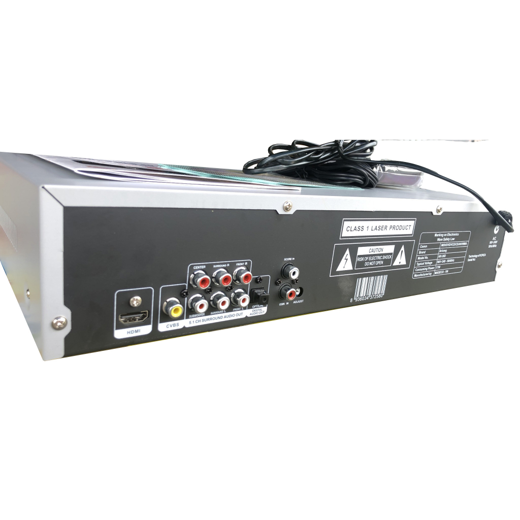 Đầu Karaoke 5 Số Arirang AR-36D