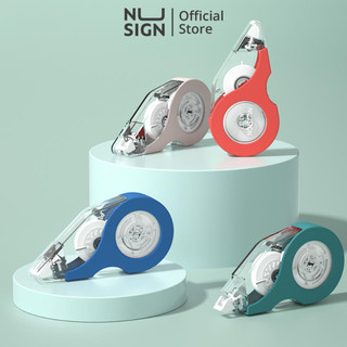 Bút xóa băng cao cấp NUSIGN kích thước 12mx5mm - Băng Xóa kéo dạng film - 4 màu vỏ bút tùy chọn mã NS157