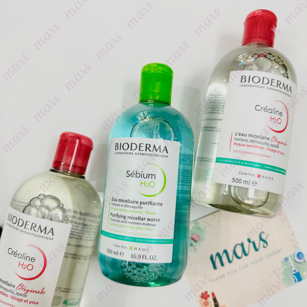 Nước Tẩy Trang Bioderma Dành Cho Da Nhạy Cảm, Da Dầu Mụn 500ml