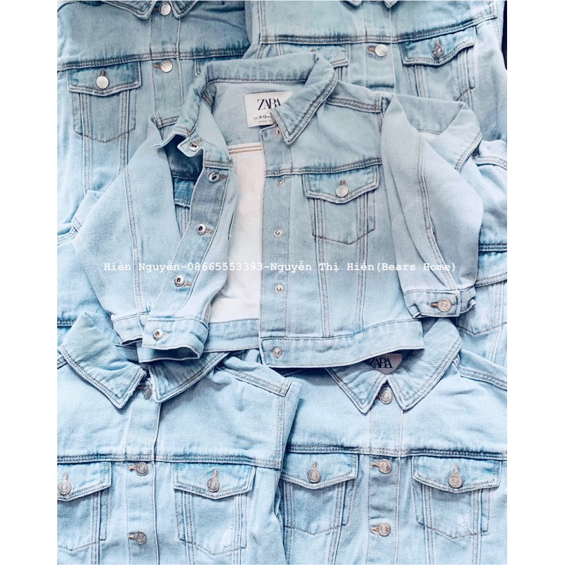 Áo khoác bò Zara Minnie dành cho bé gái