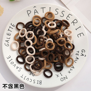Set 500 sợi thun sắc màu cho bé cột tóc tặng túi zip - chun buộc tóc phong cách hàn quốc siêu xinh sỉ