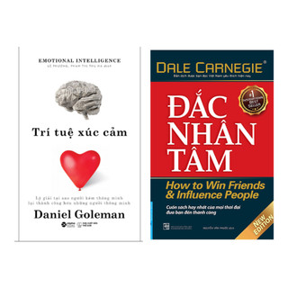 Sách combo 2 cuốn: trí tuệ xúc cảm + đắc nhân tâm