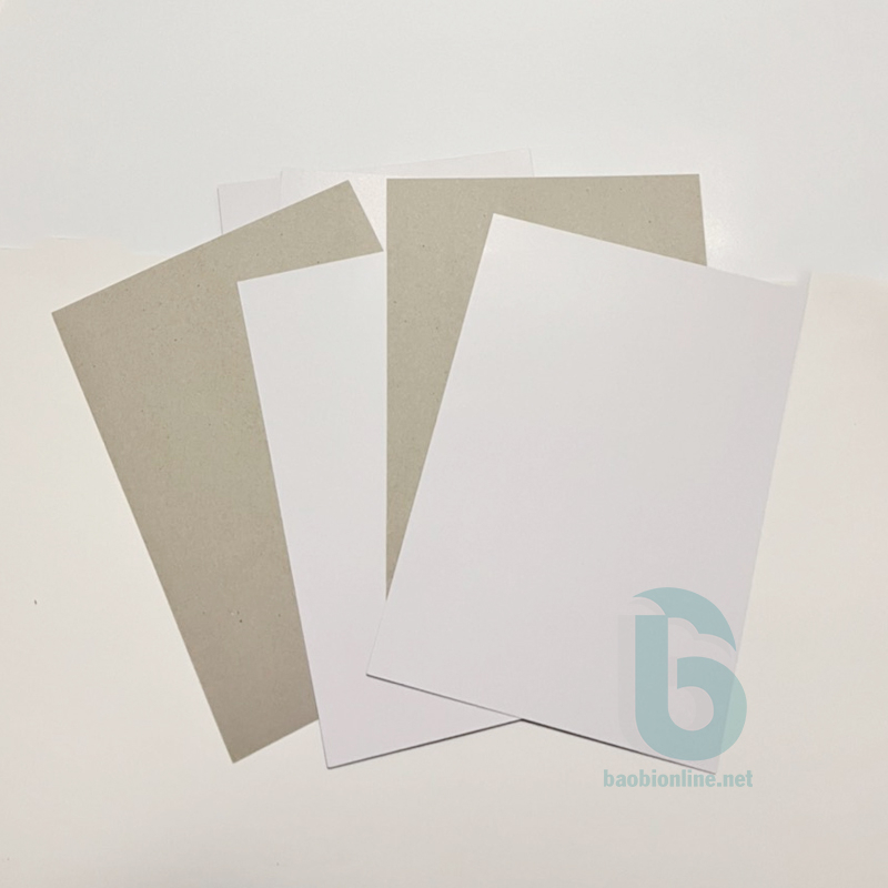 GIẤY DEPLEX ĐỊNH LƯỢNG 350GSM A6 | GIẤY DUPLEX DÀY LÀM HỘP, HANDMADE,… - BAOBIONLINE