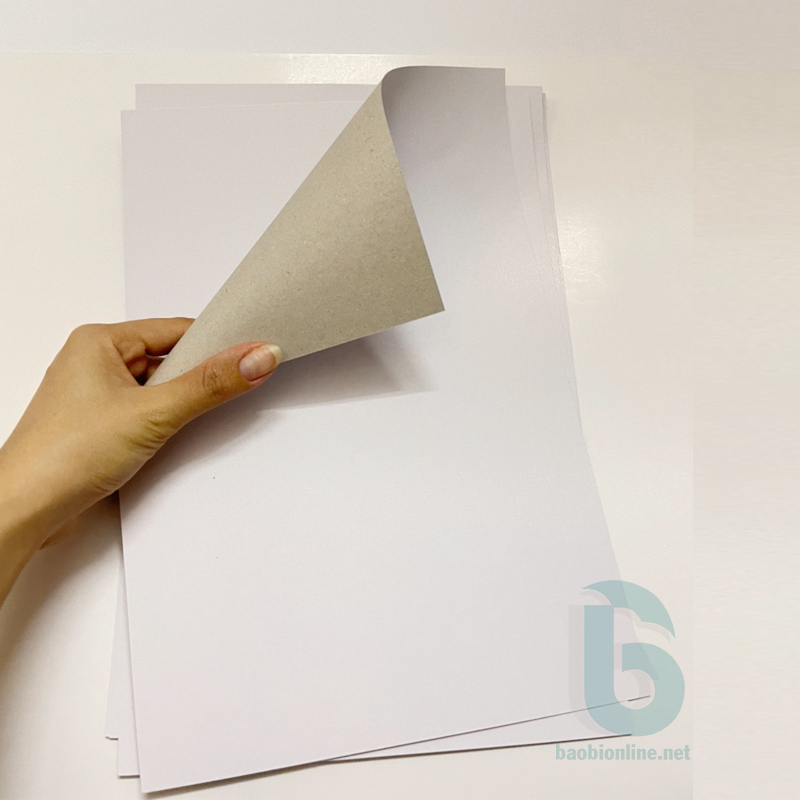 GIẤY DEPLEX ĐỊNH LƯỢNG 350GSM A6 | GIẤY DUPLEX DÀY LÀM HỘP, HANDMADE,… - BAOBIONLINE