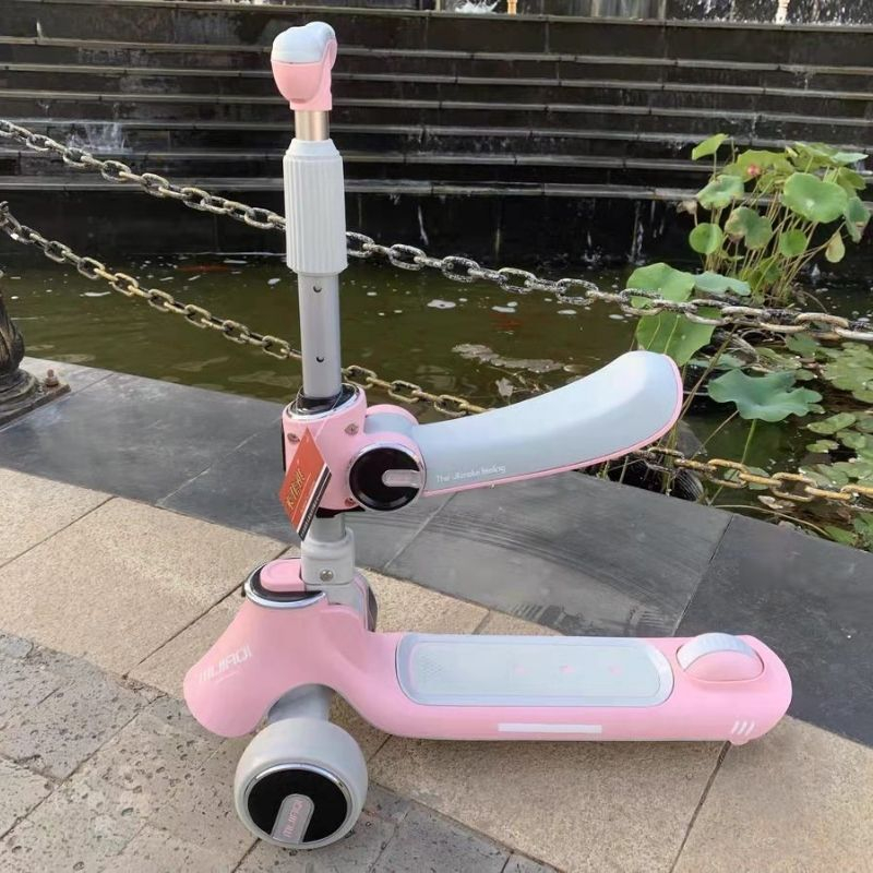 Xe Scooter cho bé, Xe scooter MIJIAQI dễ dàng điều chỉnh độ cao tay lái, yên xe - mã NTX22