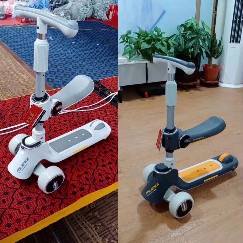 Xe Scooter cho bé, Xe scooter MIJIAQI dễ dàng điều chỉnh độ cao tay lái, yên xe - mã NTX22