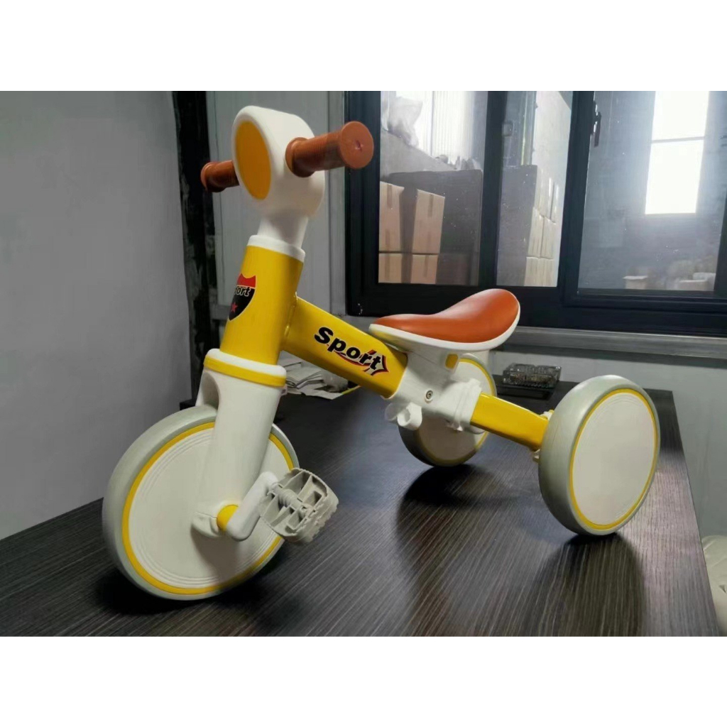 Xe đạp 3 bánh cho bé, xe chòi chân 3 bánh chống lật cho bé