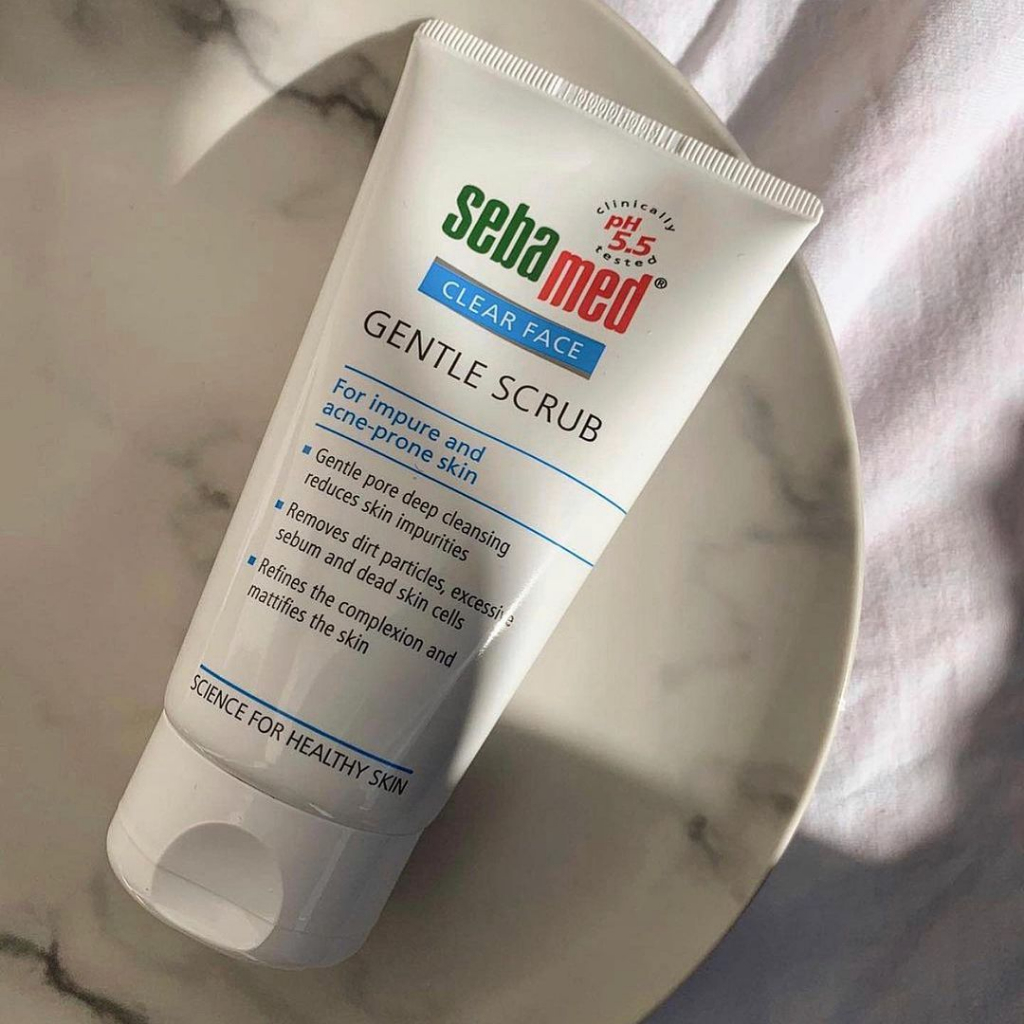 Tẩy tế bào chết Sebamed Clear Face Gentle Scrub pH5.5