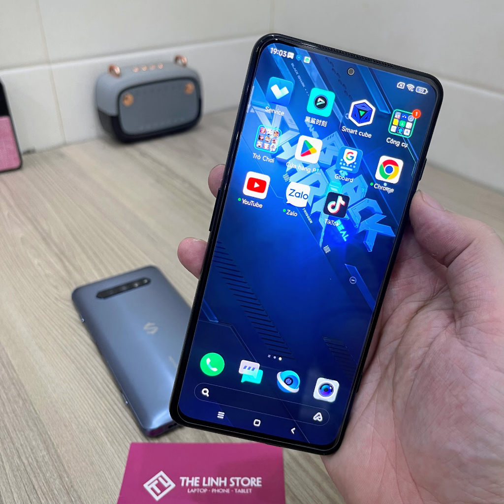 Điện thoại Xiaomi Black Shark 4 màn AMOLED 144Hz - Snap 870