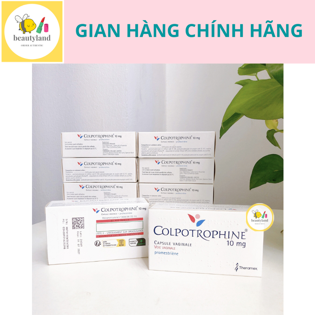 Viên Colpotrophine dành cho phụ nữ của Pháp date 2027