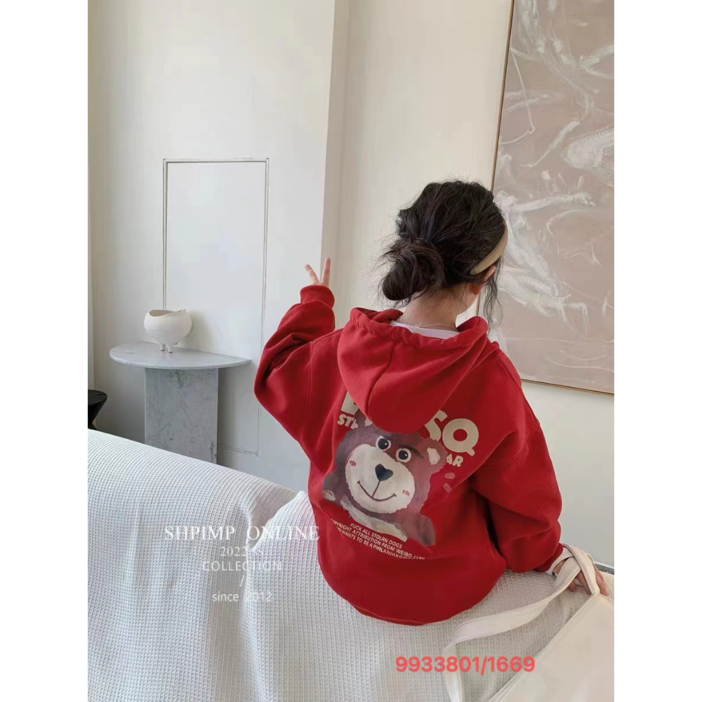 Áo hoodie bé trai hàng Quảng Châu Kunkun Shop - Áo hoodie cho bé chất nỉ Kun kids