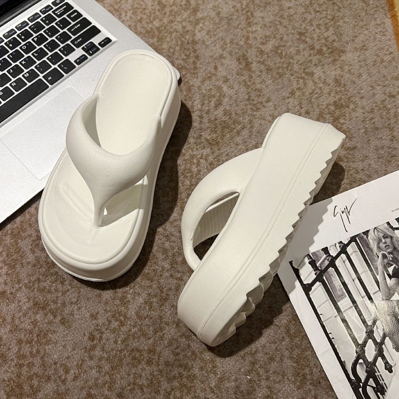 Dép tông nữ đế cao 6cm, dép tông nữ chất eva nhẹ thời trang