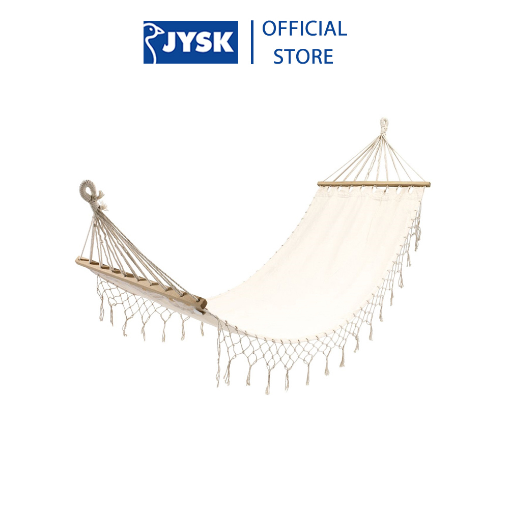 Võng | JYSK Bergfink | cotton/polyester | màu tự nhiên | R80xD200cm
