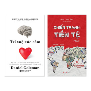 Sách combo 2 cuốn: trí tuệ xúc cảm + chiến tranh tiền tệ - phần 1