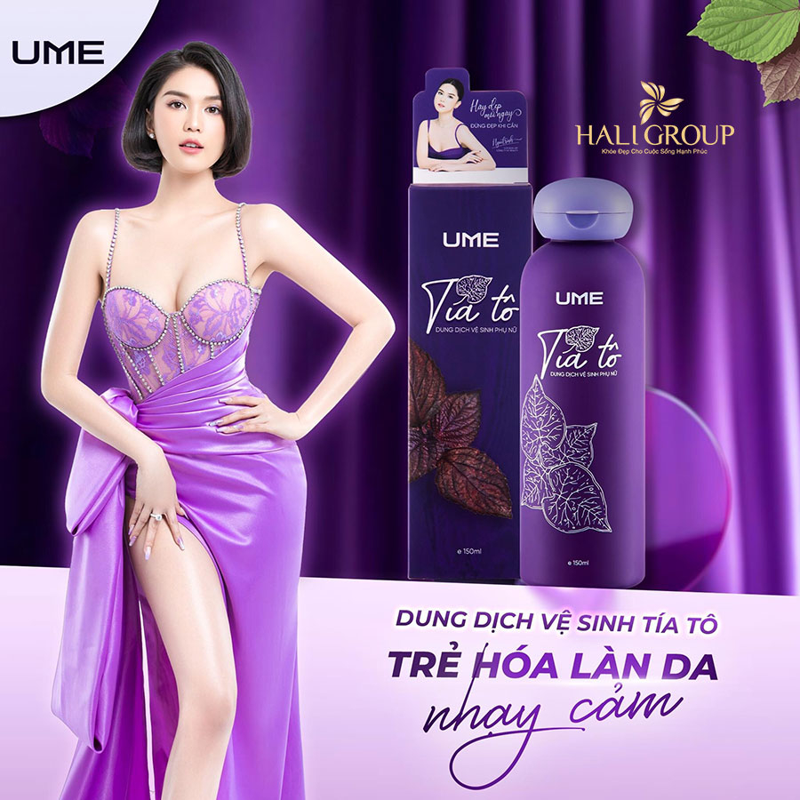 Dung Dịch Vệ Sinh Tía Tô Ume Ngọc Trinh 150 ml