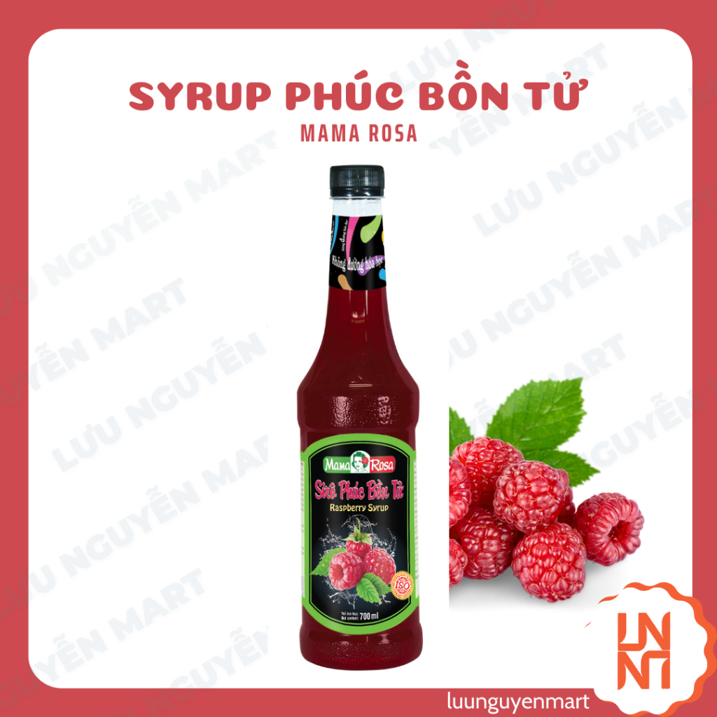 Siro/ Syrup Mama Rosa Phúc Bồn Tử 700ml