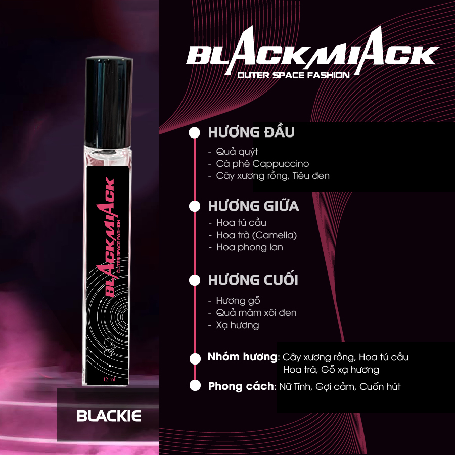 NƯỚC HOA Blackie BLACK MIACK ver 2023