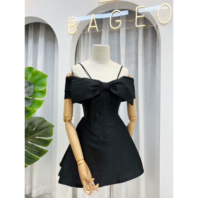 Váy trễ vai nơ bản to siêu xinh, 𝑵𝒂𝒓𝒊𝒔𝒕𝒂