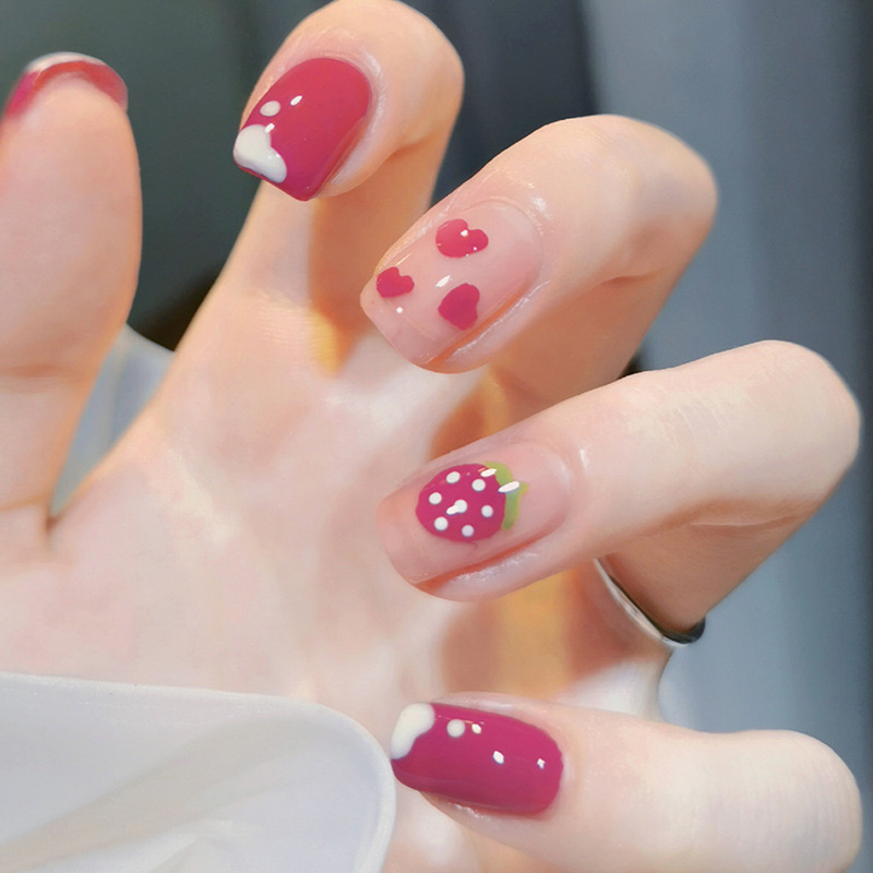 Móng Tay Giả Chinna Nii Hộp 24 Nail Box Giá Rẻ Kèm Phụ Kiện Làm Móng