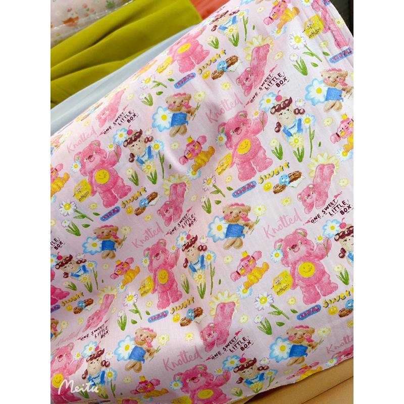 Vải thô cotton lụa