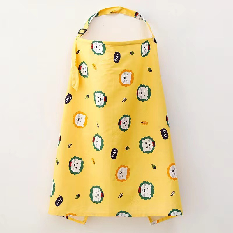 Khăn  choàng cho bú Mon Mon khi ra ngoài đường, lịch sự nơi công cộng