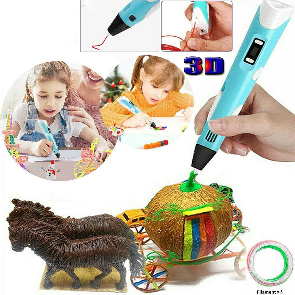 Bút Vẽ Tạo Hình 3D Dành Cho Các Bé - Tặng Kèm Mực