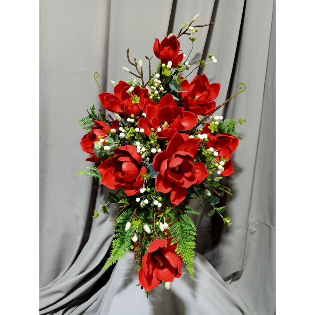 Bình Hoa Lụa Trang Trí Bàn Thờ Giống Thật 99%, Trang Trí Bàn Thờ Chúa, Bàn Thờ Gia Tiên- Nhiều Mẫu Lựa Chọn