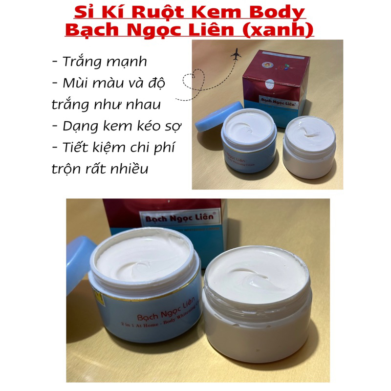 CHẤT KEM TRẮNG MẠNH KÍCH TRẮNG DA BODY