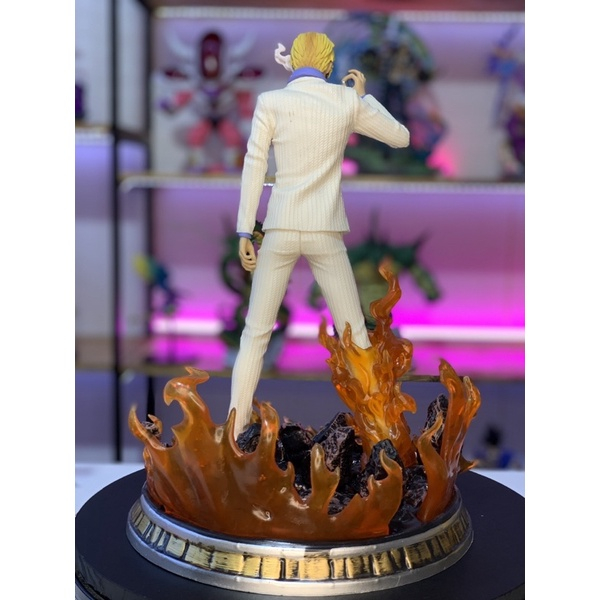 Mô hình One piece - Sanji dáng đứng có base cực đẹp cao 36cm | Figure anime vua hải tặc decor trang trí làm quà tặng