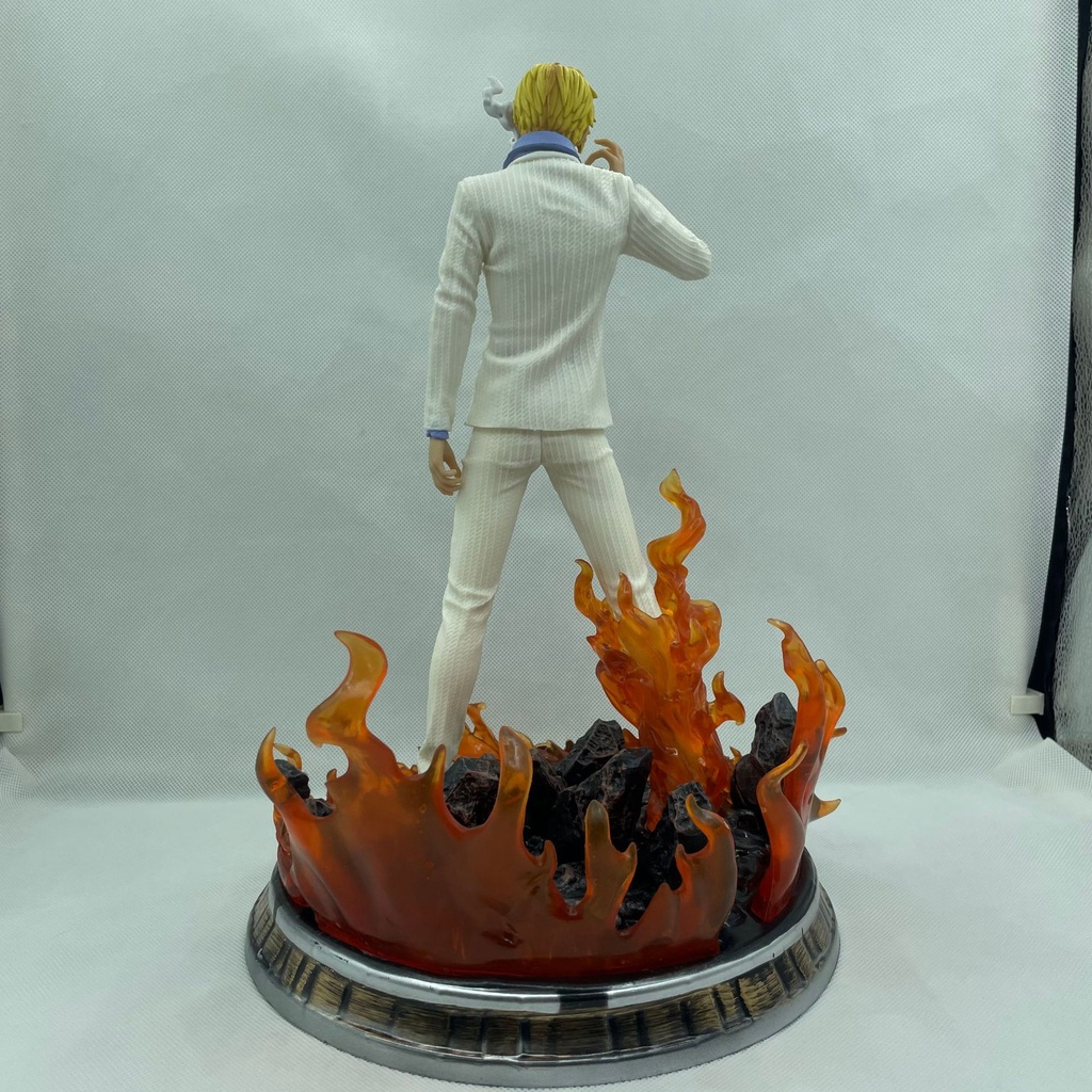 Mô hình One piece - Sanji dáng đứng có base cực đẹp cao 36cm | Figure anime vua hải tặc decor trang trí làm quà tặng