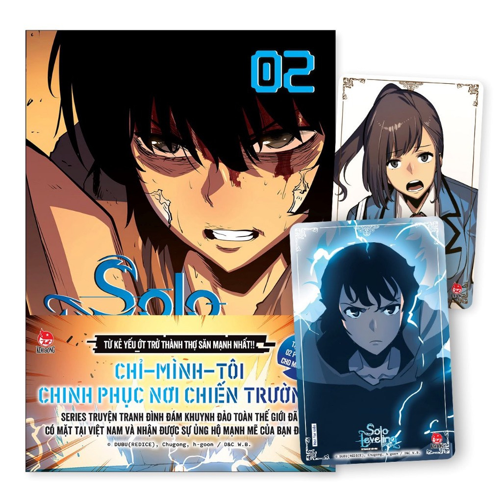 Truyện tranh - Solo Leveling - Tôi thăng cấp một mình - Lẻ các tập 1 2 3 4 5 6 - Poster Phát Hành