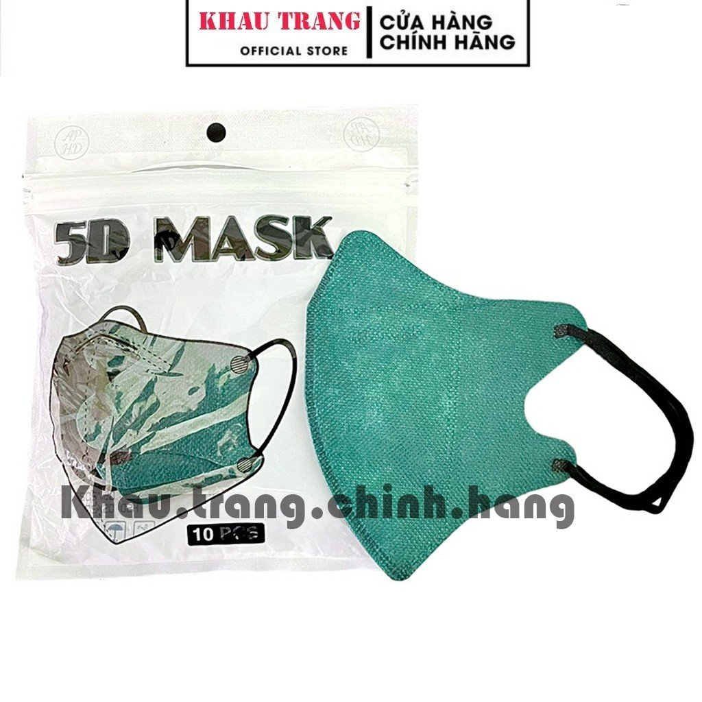 Khẩu Trang 5D THÁI LAN,5D MASK CAREION Kháng Khuẩn,nhiều Màu Lạ Siêu Đẹp
