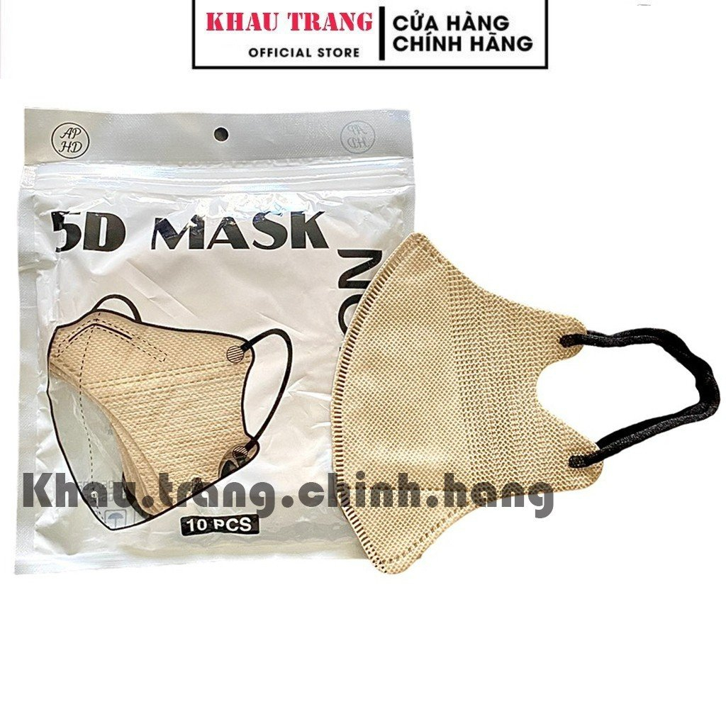 Khẩu Trang 5D THÁI LAN,5D MASK CAREION Kháng Khuẩn,nhiều Màu Lạ Siêu Đẹp