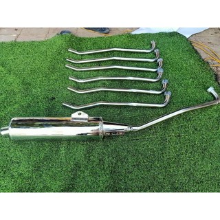 Cổ bô inox rsx chế phom vếch lắp wave 50/100/110/rsx/blead 110