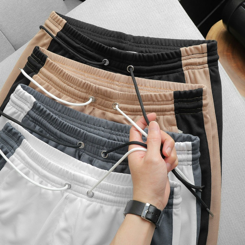 Bộ quần áo nam thể thao big size 40-90kg mặc mùa hè bộ nam tay nhắn có túi