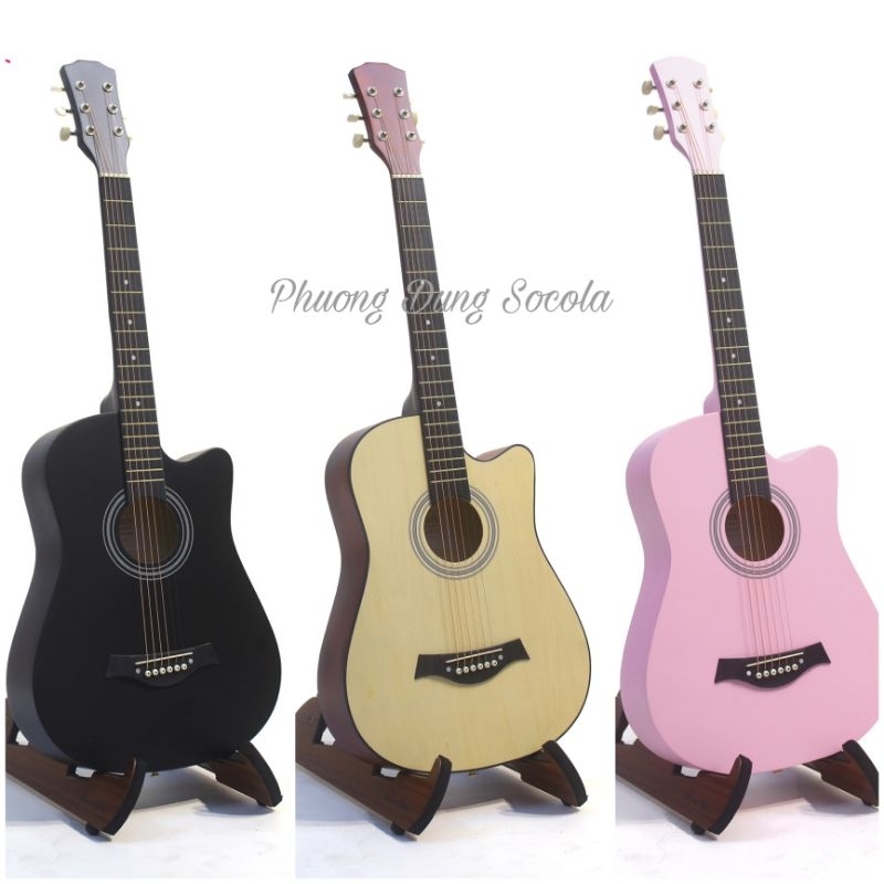 Guitar Acoustic Size Mini 3/4 - CÓ TI CHỈNH CẦN - Giá bình dân