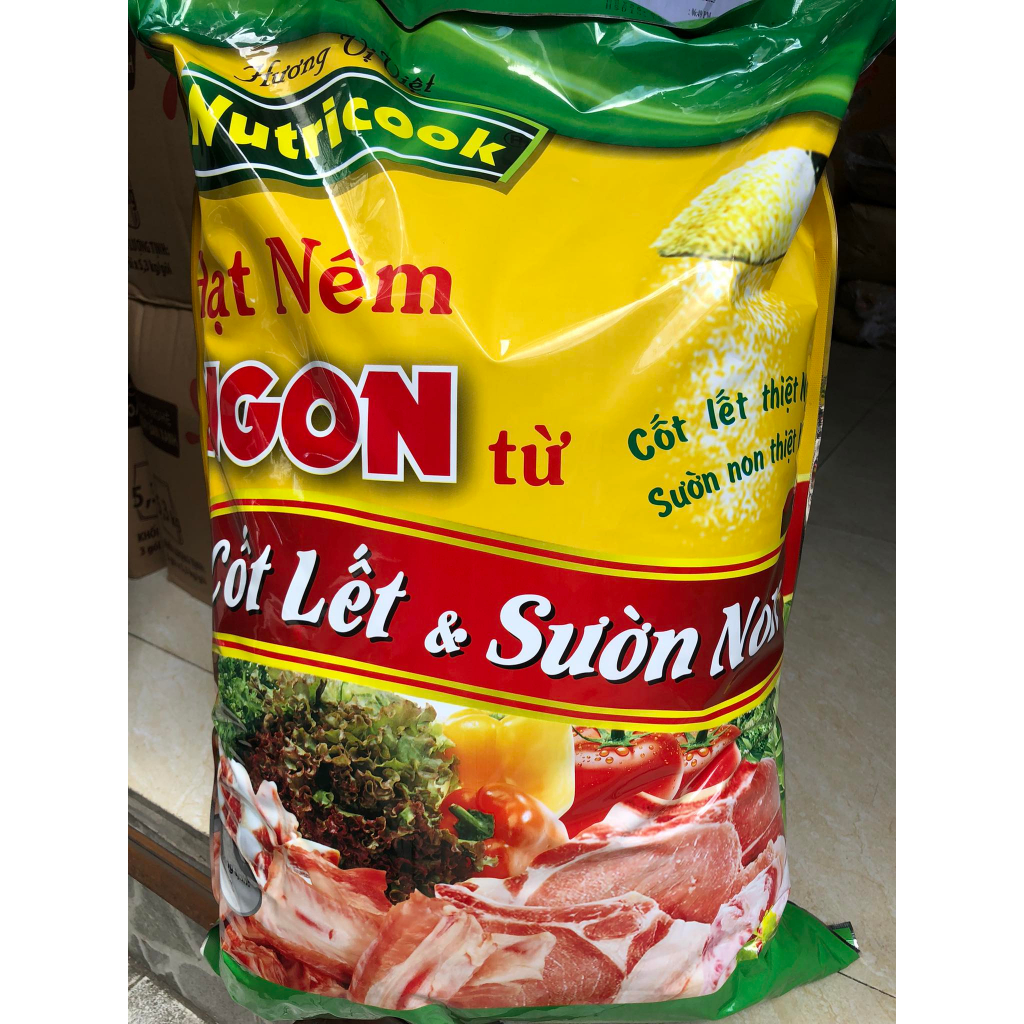 Hạt nêm gói 5kg, 10kg siêu tiết kiệm Knor Nutricook, Vị Ngon,  Kooker, Bếp Vua