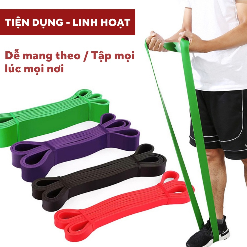 Dây Kháng Lực Tập Gym DUONG SPORT Cao Su, Power Band Tập Cơ Tay Chân Mông DC0034
