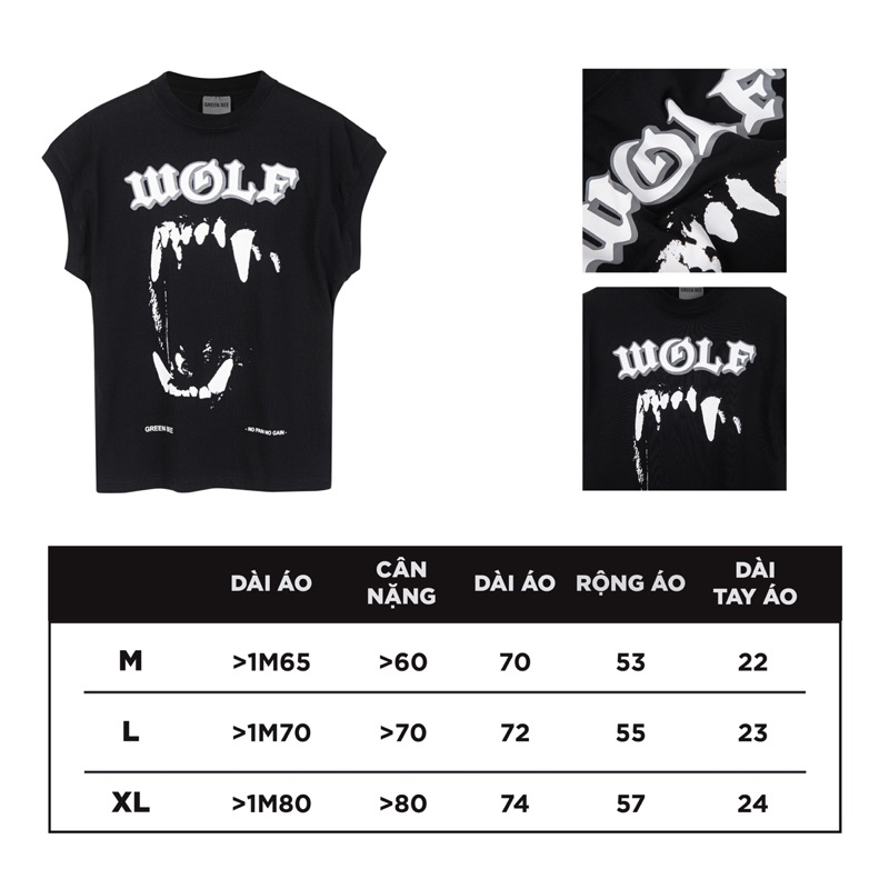 Áo TankTop cánh dơi GreenBee from rộng