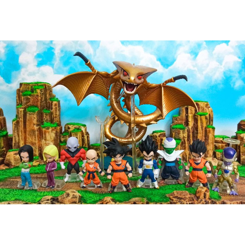 Mô hình adverge tổng hợp Goku Jiren Krillin