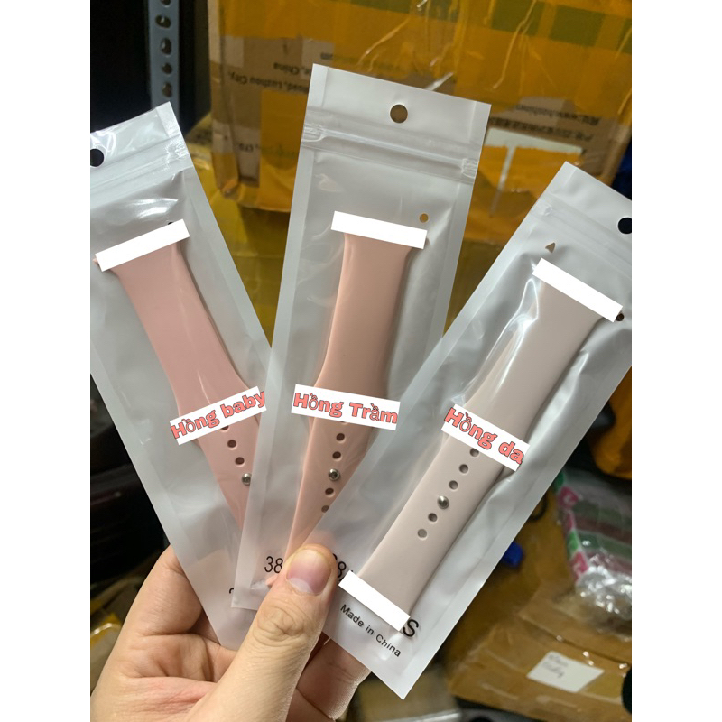 Dây silicon chống bám bẩn cho đồng hồ iWatch 49mm 45mm 44mm 41mm 42mm 40mm 38mm HUSA
