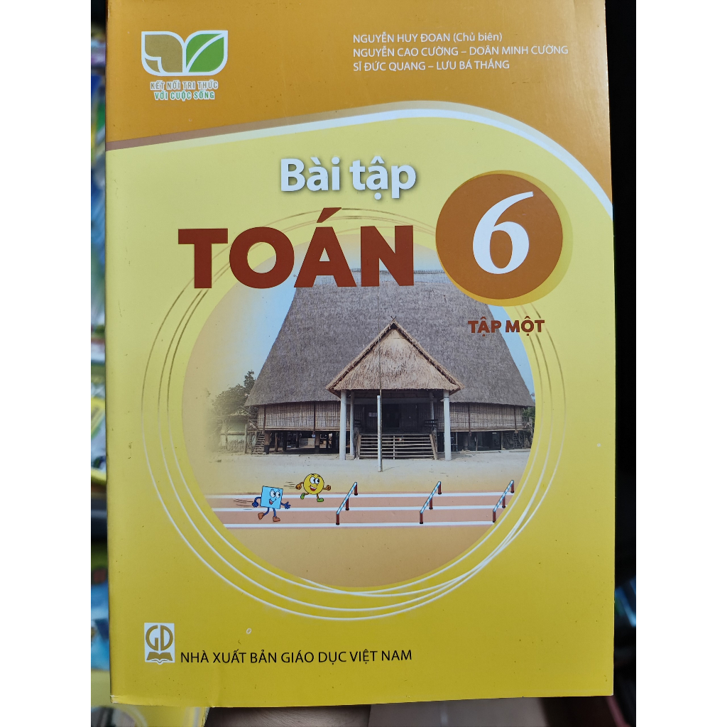 Sách Bài tập toán lớp 6   + bán kèm 1 quyển Bé tập tô màu 15k