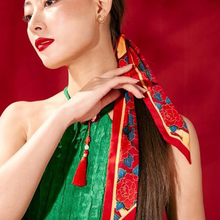 Oceana London - Khăn lụa Túc Mạch