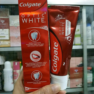 Kem đánh răng Colgate Optic White Sparkling White 100g
