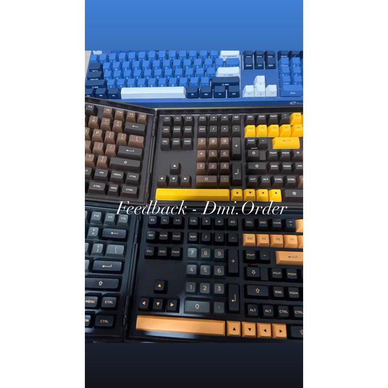 Bộ Keycap Akko PBT doubleshot ASA | Fullset